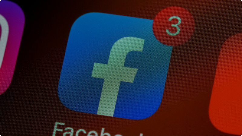 Icone facebook, representando post de contigencia no facebook ads