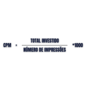 CPM como calcular, fórmula