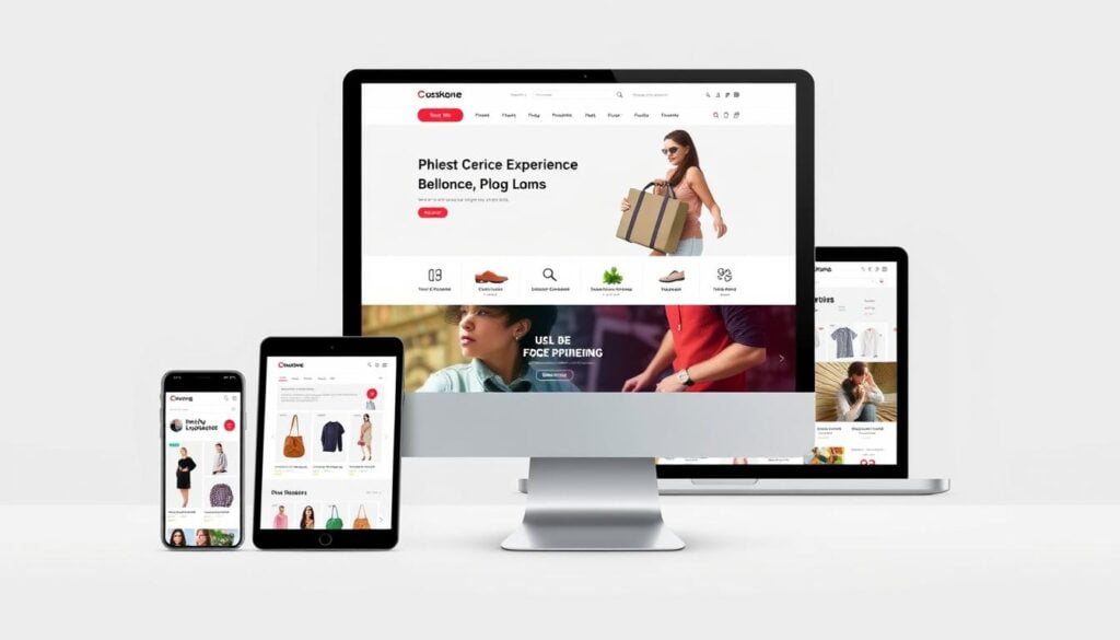 design responsivo em e-commerce