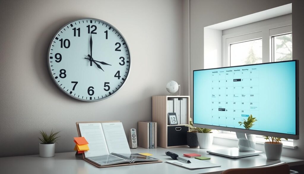 organização do tempo